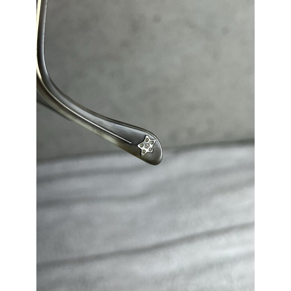 Juicy Couture Italy ZOE 0JQV Light Gray Rectangular Eyeglasses Frames 49-16-135 - Picture 7 of 9